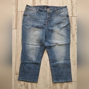Lucky Brand Emma Crop Jeans 24 Plus Like New